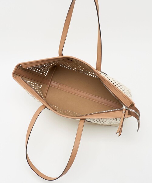 GIANNI CHIARINI(ジャンニ キアリーニ)の「<GIANNI CHIARINI>MUSHUP トートバッグ(トートバッグ・レディース・ブラック/オフホワイト・FREE)」の6枚目の写真
