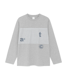 TCM atc long sleeve (melange grey)