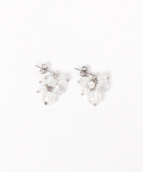 studio CLIP(スタディオクリップ)の「【daily CLIP】プリズムクラスターピアス(ピアス(両耳用)・レディース・その他3・FREE)」の1枚目の写真