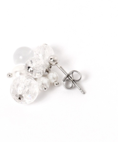 studio CLIP(スタディオクリップ)の「【daily CLIP】プリズムクラスターピアス(ピアス(両耳用)・レディース・その他3・FREE)」の3枚目の写真