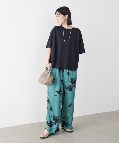 Bou Jeloud(ブージュルード)の「クリアクールワイドシルエットプルオーバー(Tシャツ/カットソー・レディース・ブラック/オレンジ/ブルー/オフホワイト・FREE)」の17枚目の写真