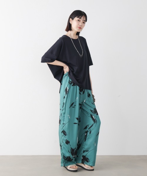Bou Jeloud(ブージュルード)の「クリアクールワイドシルエットプルオーバー(Tシャツ/カットソー・レディース・ブラック/オレンジ/ブルー/オフホワイト・FREE)」の20枚目の写真