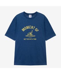 [UNS]スラブグラフィックヴィンテージオーバーサイズ半袖Tシャツ - 3カラー