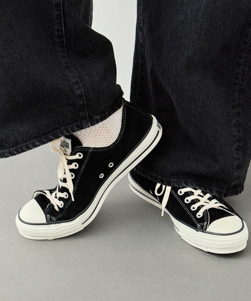 CONVERSE(コンバース)の「【converse/コンバース】SUEDE ALL STAR J OX(スニーカー・メンズ・ブラック・28/29/27.5/26.5)」の3枚目の写真