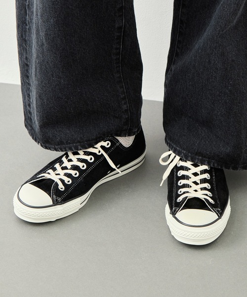 CONVERSE(コンバース)の「【converse/コンバース】SUEDE ALL STAR J OX(スニーカー・メンズ・ブラック・28/29/27.5/26.5)」の4枚目の写真