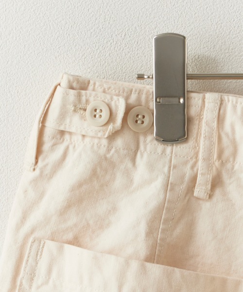 orSlow(オアスロウ)の「orslow/オアスロウ VINTAGE FIT FATIGUE HALF PANTS ヴィンテージ ファティーグ ハーフパンツ 日本製 2026年春夏(その他パンツ・メンズ・アイボリー・2/3/4)」の16枚目の写真