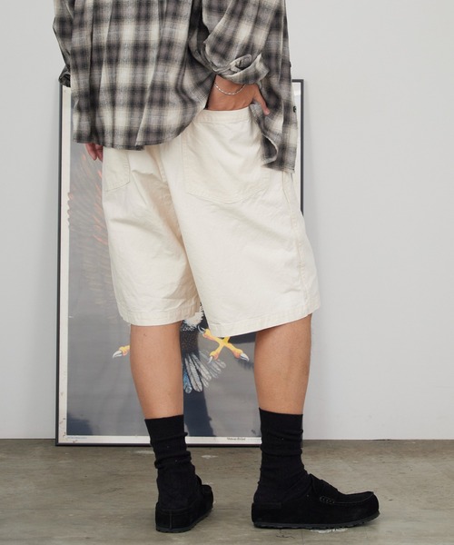 orSlow(オアスロウ)の「orslow/オアスロウ VINTAGE FIT FATIGUE HALF PANTS ヴィンテージ ファティーグ ハーフパンツ 日本製 2026年春夏(その他パンツ・メンズ・アイボリー・2/3/4)」の6枚目の写真