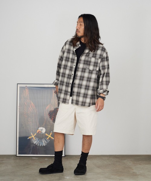 orSlow(オアスロウ)の「orslow/オアスロウ VINTAGE FIT FATIGUE HALF PANTS ヴィンテージ ファティーグ ハーフパンツ 日本製 2026年春夏(その他パンツ・メンズ・アイボリー・2/3/4)」の8枚目の写真