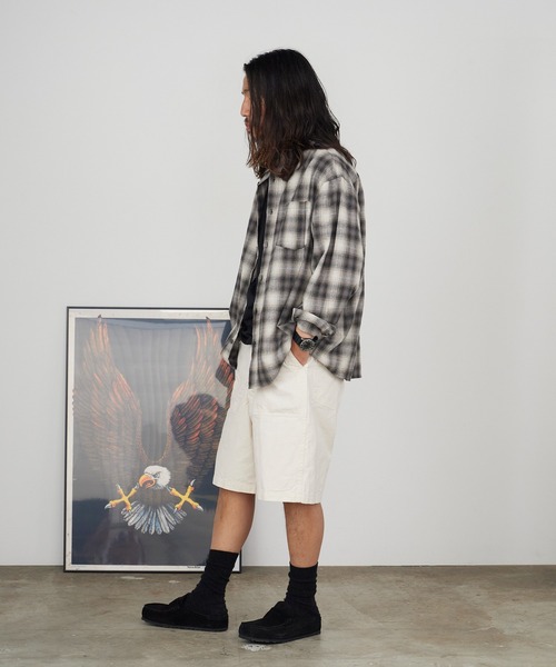 orSlow(オアスロウ)の「orslow/オアスロウ VINTAGE FIT FATIGUE HALF PANTS ヴィンテージ ファティーグ ハーフパンツ 日本製 2026年春夏(その他パンツ・メンズ・アイボリー・2/3/4)」の10枚目の写真