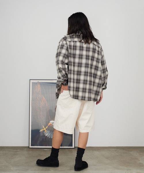 orSlow(オアスロウ)の「orslow/オアスロウ VINTAGE FIT FATIGUE HALF PANTS ヴィンテージ ファティーグ ハーフパンツ 日本製 2026年春夏(その他パンツ・メンズ・アイボリー・2/3/4)」の12枚目の写真