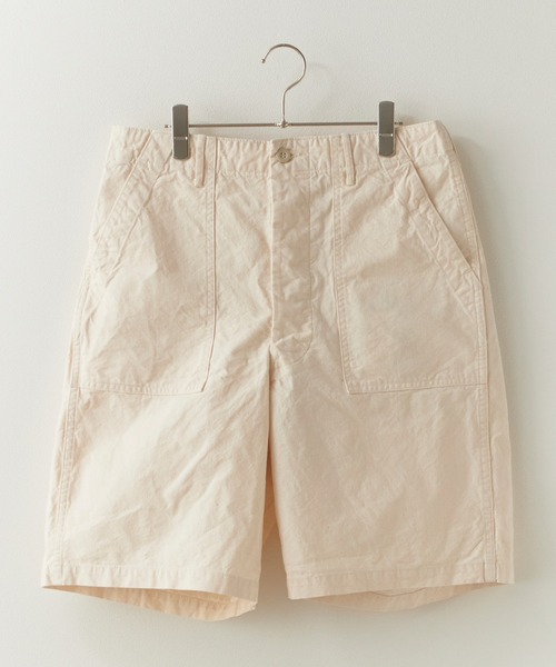 orSlow(オアスロウ)の「orslow/オアスロウ VINTAGE FIT FATIGUE HALF PANTS ヴィンテージ ファティーグ ハーフパンツ 日本製 2026年春夏(その他パンツ・メンズ・アイボリー・2/3/4)」の2枚目の写真