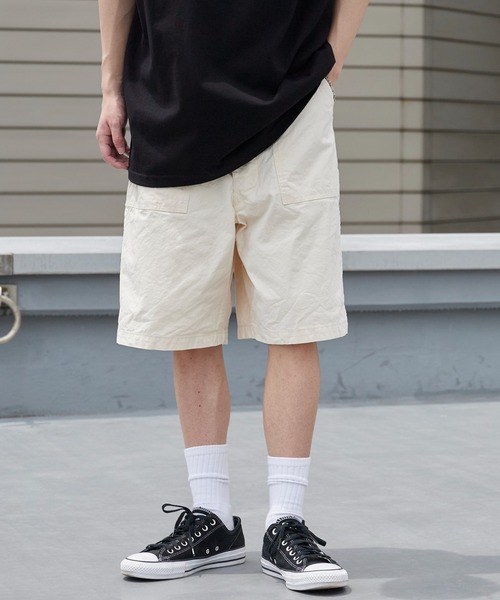 orSlow(オアスロウ)の「orslow/オアスロウ VINTAGE FIT FATIGUE HALF PANTS ヴィンテージ ファティーグ ハーフパンツ 日本製 2026年 夏 夏服 秋服(その他パンツ・メンズ・アイボリー・2/3/4)」の22枚目の写真