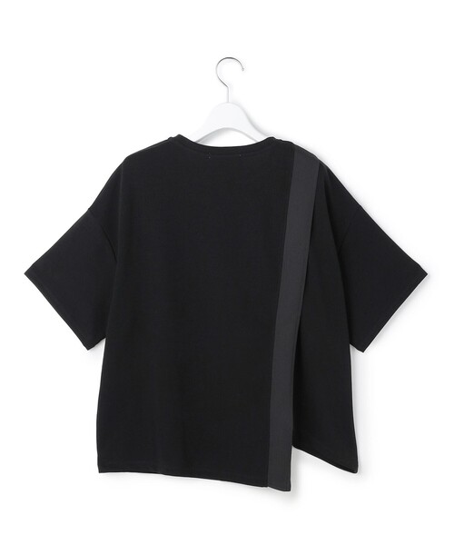ICB(アイシービー)の「【WEB限定】 ライトダンボール イレギュラーヘムプルオーバー(Tシャツ/カットソー・レディース・ブラック系/アイボリー系・X-SMALL/SMALL/MEDIUM)」の10枚目の写真
