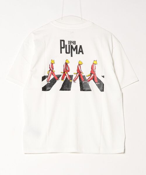 PUMA(プーマ)の「プーマ PUMA ESS ELEVATED COOL BK PT Tシャツ(Tシャツ/カットソー・メンズ・ホワイト/カーキ/ブラック・S/M/L/LL/3L)」の5枚目の写真
