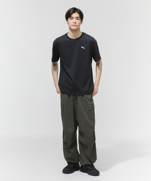 PUMA(プーマ)の「プーマ PUMA ESS ELEVATED COOL BK PT Tシャツ(Tシャツ/カットソー・メンズ・ホワイト/カーキ/ブラック・S/M/L/LL/3L)」の8枚目の写真