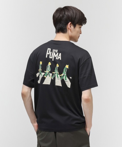 PUMA(プーマ)の「プーマ PUMA ESS ELEVATED COOL BK PT Tシャツ(Tシャツ/カットソー・メンズ・ホワイト/カーキ/ブラック・S/M/L/LL/3L)」の7枚目の写真