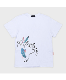 [ATW] フェザークロス半袖Tシャツ - 2COLOR