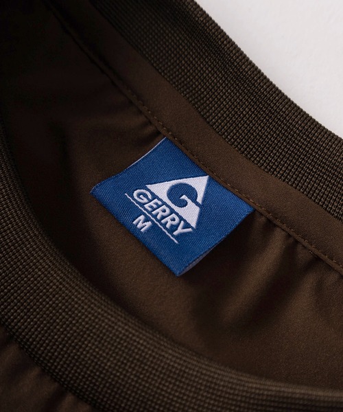 GERRY(ジェリー)の「【70】【GERRY/ジェリー】ワンポイント刺繍 ナイロン ドローコード付 クルーネックTシャツ/接触冷感/ストレッチ/UVカット(Tシャツ/カットソー・メンズ・ブラウン/ベージュ/ブラック・M/XL/L)」の7枚目の写真