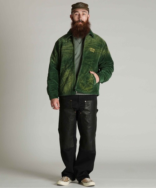 Schott(ショット)の「Schott/ショット/VELVETEN VIETNAM JKT/ベルベット ベトナム ジャケット(ブルゾン・メンズ・ブラック/グリーン・L/XL/2XL/M)」の19枚目の写真