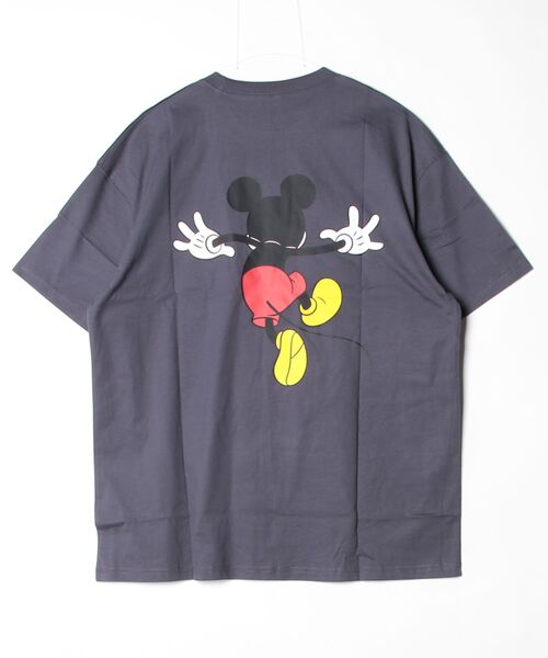 Disney（ディズニー）の「メンズ MICKEY MOUSE ミッキーマウス オーバーサイズＴシャツ（M25-100）（Tシャツ/カットソー・メンズ・グレー系その他/チャコールグレー/グレー系その他5/グレー系その他2/グレー系その他3/グレー系その他4・L/M/XL）」の21枚目の写真