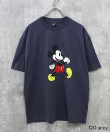 メンズ MICKEY MOUSE ミッキーマウス オーバーサイズTシャツ(M25-100)