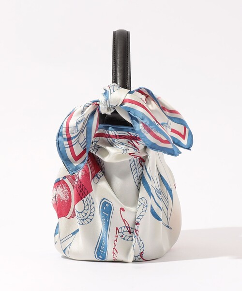 manipuri(マニプリ)の「【別注】MANIPURI SCARF ハンドバッグ(ハンドバッグ・レディース・グレー系その他・FREE)」の3枚目の写真