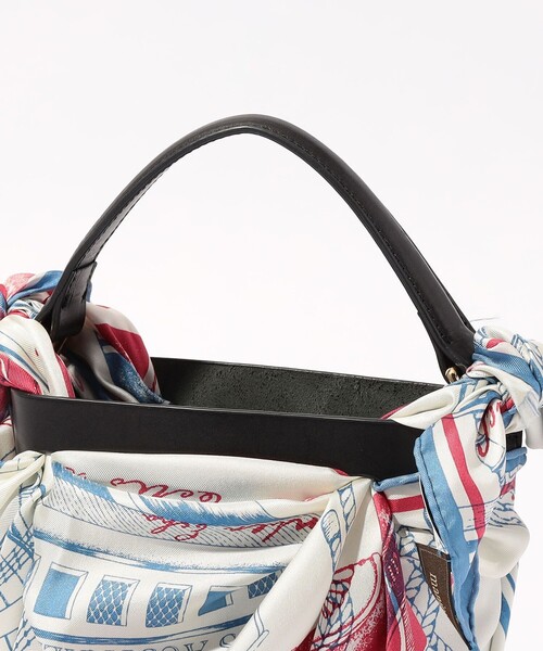 manipuri(マニプリ)の「【別注】MANIPURI SCARF ハンドバッグ(ハンドバッグ・レディース・グレー系その他・FREE)」の6枚目の写真