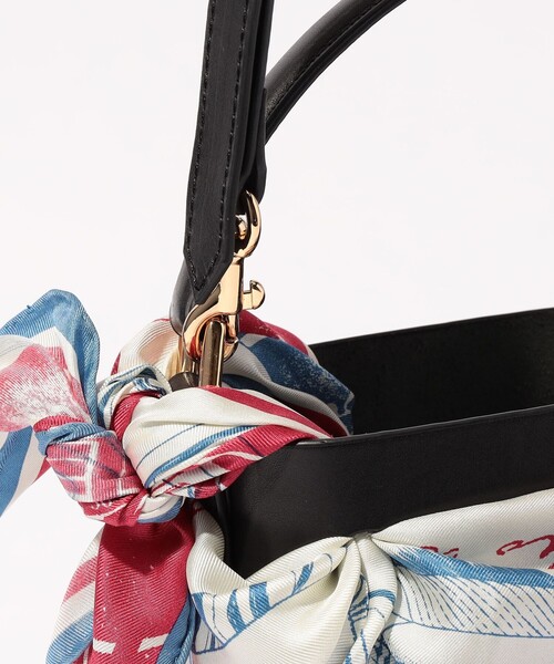 manipuri(マニプリ)の「【別注】MANIPURI SCARF ハンドバッグ(ハンドバッグ・レディース・グレー系その他・FREE)」の8枚目の写真