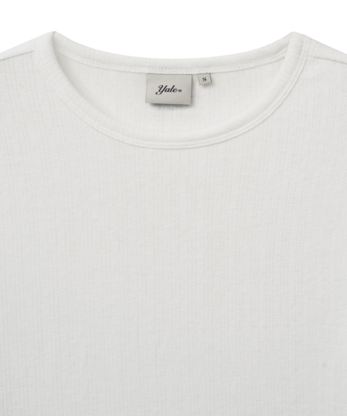 YALE(イェール)の「ウィメンズポインテール半袖Tシャツ_アイボリー(Tシャツ/カットソー・レディース・その他・SMALL/MEDIUM/LARGE)」の3枚目の写真