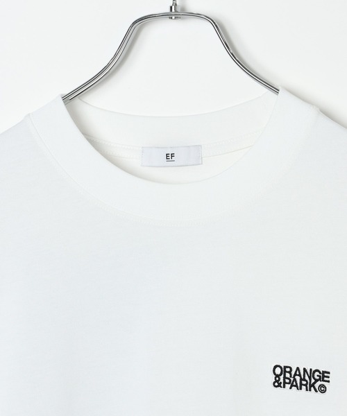 BAYFLOW(ベイフロー)の「【EF(エフ)】ORANGEPARTTシャツ(MEN)(Tシャツ/カットソー・メンズ・ホワイト・LARGE/MEDIUM)」の4枚目の写真