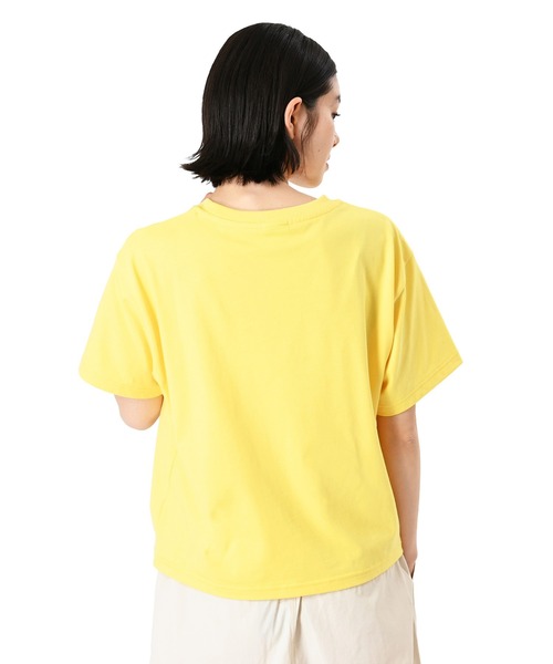 NEW BALANCE(ニューバランス)の「シューパッチショートスリーブ(Tシャツ/カットソー・レディース・ライトイエロー/ネイビー/モカ/オフホワイト・X-LARGE/LARGE/MEDIUM/SMALL)」の21枚目の写真