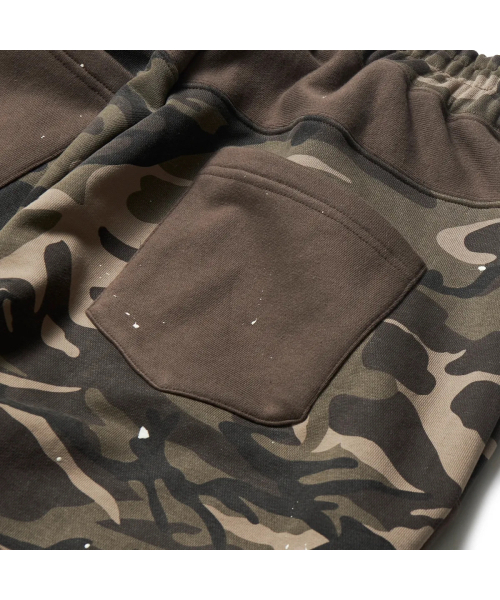 GARMENTS FAB（ガーメンツファブ）の「Camo Carpenter Painted Sweatpants (BROWN)（スウェットパンツ・レディース・その他・MEDIUM/LARGE）」の4枚目の写真