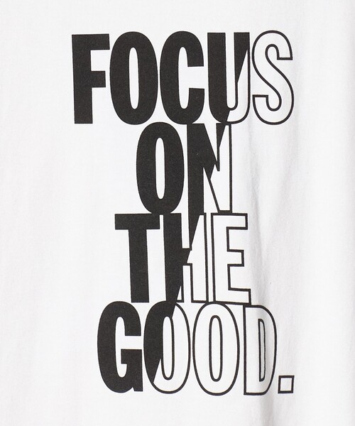 evergreen（エバーグリーン）の「＜evergreen＞FOCUS プリント Tシャツ（Tシャツ/カットソー・メンズ・ホワイト・L/M/S）」の5枚目の写真