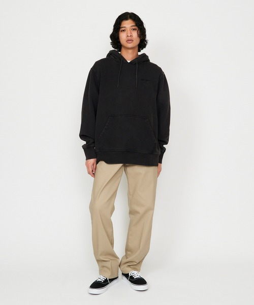 Dickies（ディッキーズ）の「Dickies/ディッキーズ ヴィンテージウォッシュ ワンポイント刺繍 プルオーバーパーカー（パーカー・メンズ・ブラック/レッド/ブルー・LARGE/X-LARGE/MEDIUM）」の19枚目の写真
