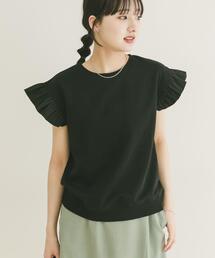 ITEMS URBANRESEARCH | 袖フリルミニ裏毛Tシャツ(Tシャツ/カットソー)