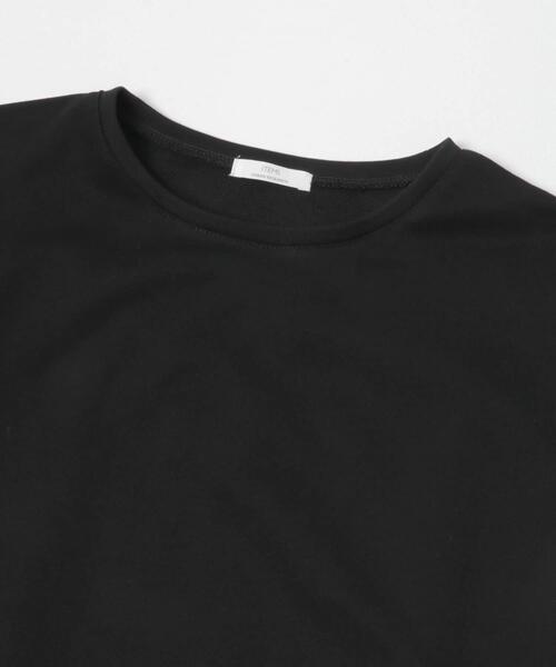 ITEMS URBANRESEARCH（アイテムズ アーバンリサーチ）の「袖フリルミニ裏毛Tシャツ（Tシャツ/カットソー・レディース・ブラック/グレー/ライトベージュ・FREE）」の21枚目の写真