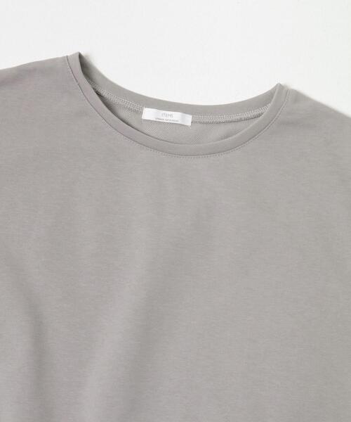ITEMS URBANRESEARCH(アイテムズ アーバンリサーチ)の「袖フリルミニ裏毛Tシャツ(Tシャツ/カットソー・レディース・ブラック/グレー/ライトベージュ・FREE)」の16枚目の写真