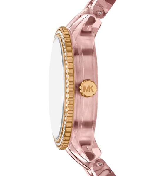 MICHAEL KORS(マイケルコース)の「マイケル・コース 腕時計 レディース アナログ ミックス MK7607(アナログ腕時計・レディース・ピンク・FREE)」の4枚目の写真