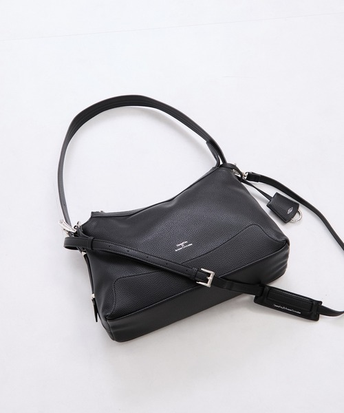 le cercle ADAM ET ROPE'（ルセルクルアダムエロペ）の「【George Cinq(ジョルジュサンク)】orieans one handle bag/WEB限定/2WAY（トートバッグ・レディース・ブラック/グレー系その他・FREE）」の2枚目の写真