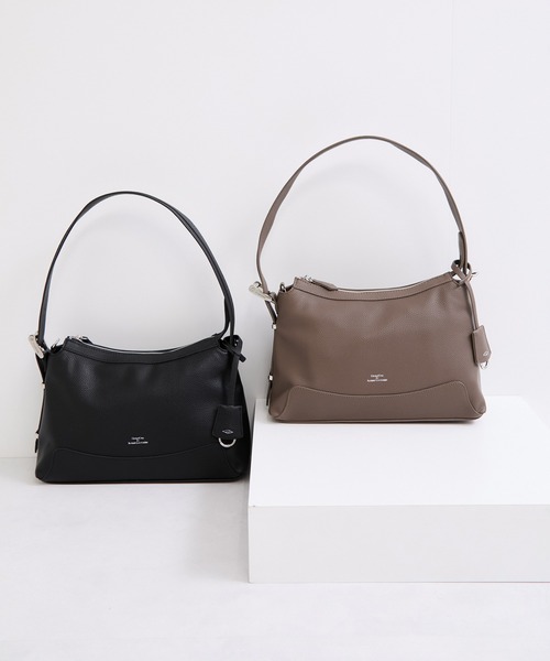le cercle ADAM ET ROPE'（ルセルクルアダムエロペ）の「【George Cinq(ジョルジュサンク)】orieans one handle bag/WEB限定/2WAY（トートバッグ・レディース・ブラック/グレー系その他・FREE）」の3枚目の写真
