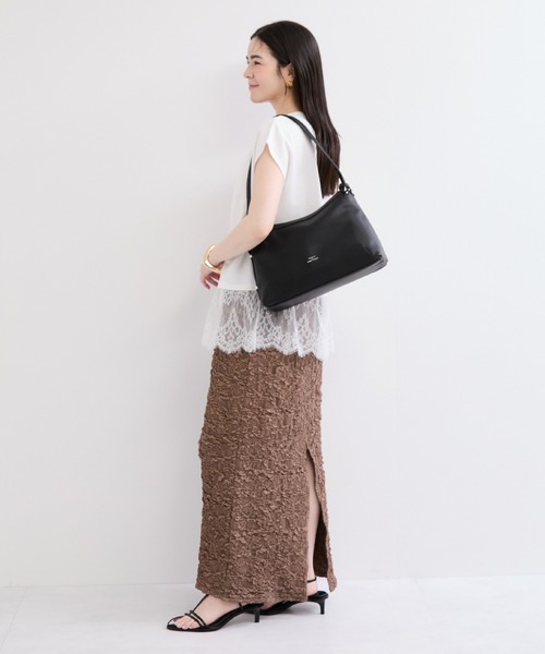 le cercle ADAM ET ROPE'（ルセルクルアダムエロペ）の「【George Cinq(ジョルジュサンク)】orieans one handle bag/WEB限定/2WAY（トートバッグ・レディース・ブラック/グレー系その他・FREE）」の6枚目の写真