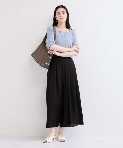le cercle ADAM ET ROPE'（ルセルクルアダムエロペ）の「【George Cinq(ジョルジュサンク)】orieans one handle bag/WEB限定/2WAY（トートバッグ・レディース・ブラック/グレー系その他・FREE）」の8枚目の写真