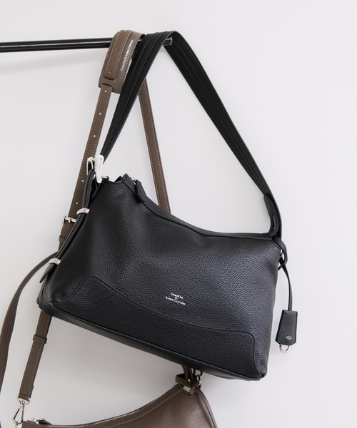 le cercle ADAM ET ROPE'（ルセルクルアダムエロペ）の「【George Cinq(ジョルジュサンク)】orieans one handle bag/WEB限定/2WAY（トートバッグ・レディース・ブラック/グレー系その他・FREE）」の13枚目の写真