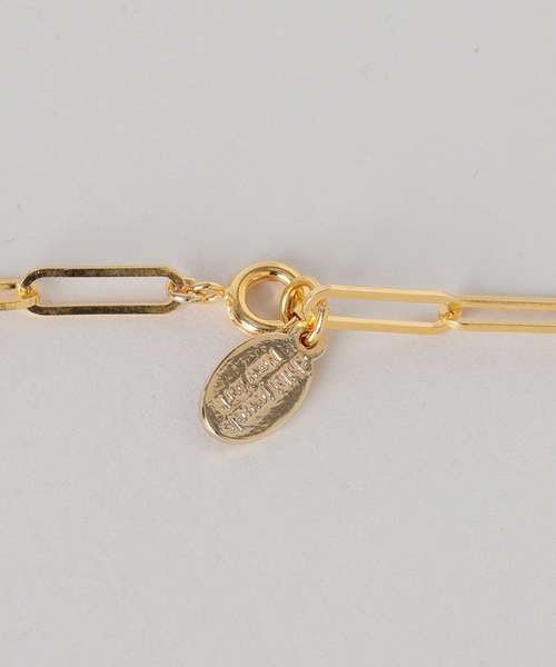 Chibi Jewels (チビジュエルズ)の「chibi jewels/チビジュエルズ rectangle chain Mex Coin Necklace(ネックレス・レディース・ゴールド・FREE)」の8枚目の写真