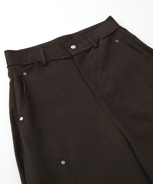 soyun（ソユン）の「スタッズ付きワイドパンツ（その他パンツ・レディース・ブラック/ブラウン・SMALL/MEDIUM/LARGE）」の13枚目の写真