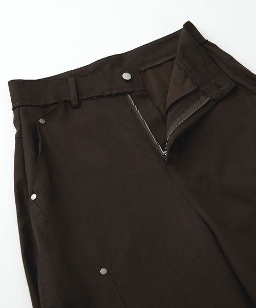 soyun（ソユン）の「スタッズ付きワイドパンツ（その他パンツ・レディース・ブラック/ブラウン・SMALL/MEDIUM/LARGE）」の14枚目の写真
