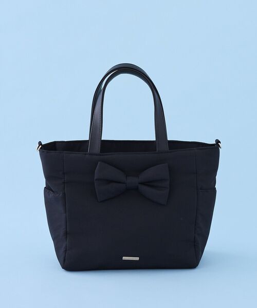 Maison de FLEUR(メゾンドフルール)の「【撥水加工】2Wayトートバッグ(トートバッグ・レディース・ブラック/ピンク・FREE)」の14枚目の写真