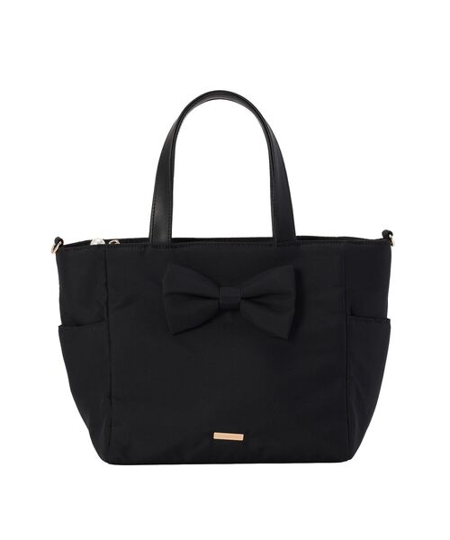 Maison de FLEUR(メゾンドフルール)の「【撥水加工】2Wayトートバッグ(トートバッグ・レディース・ブラック/ピンク・FREE)」の12枚目の写真