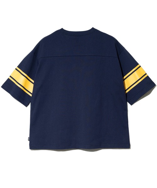 POLeR(ポーラー)の「POLeR/ポーラー COLLEGE FOOTBALL TEE(Tシャツ/カットソー・メンズ・グレー/ネイビー・MEDIUM/LARGE/X-LARGE)」の7枚目の写真