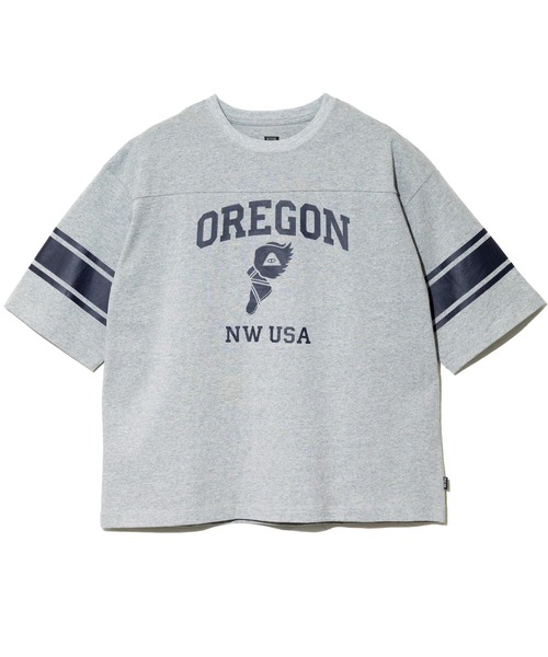 POLeR(ポーラー)の「POLeR/ポーラー COLLEGE FOOTBALL TEE(Tシャツ/カットソー・メンズ・グレー/ネイビー・MEDIUM/LARGE/X-LARGE)」の8枚目の写真